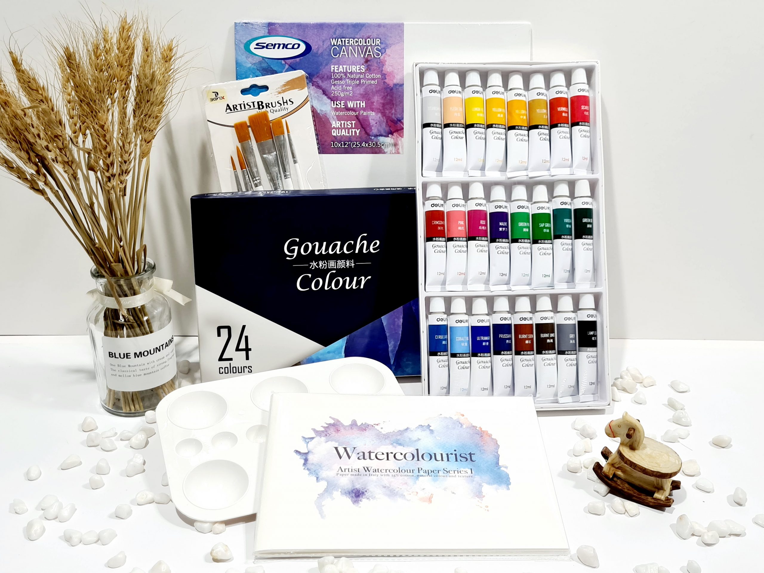 Gouache Painting set CoSpacious